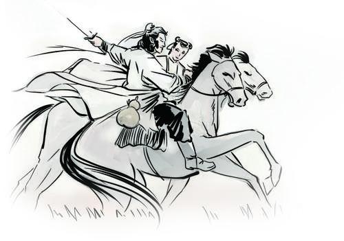 傅军杰 画