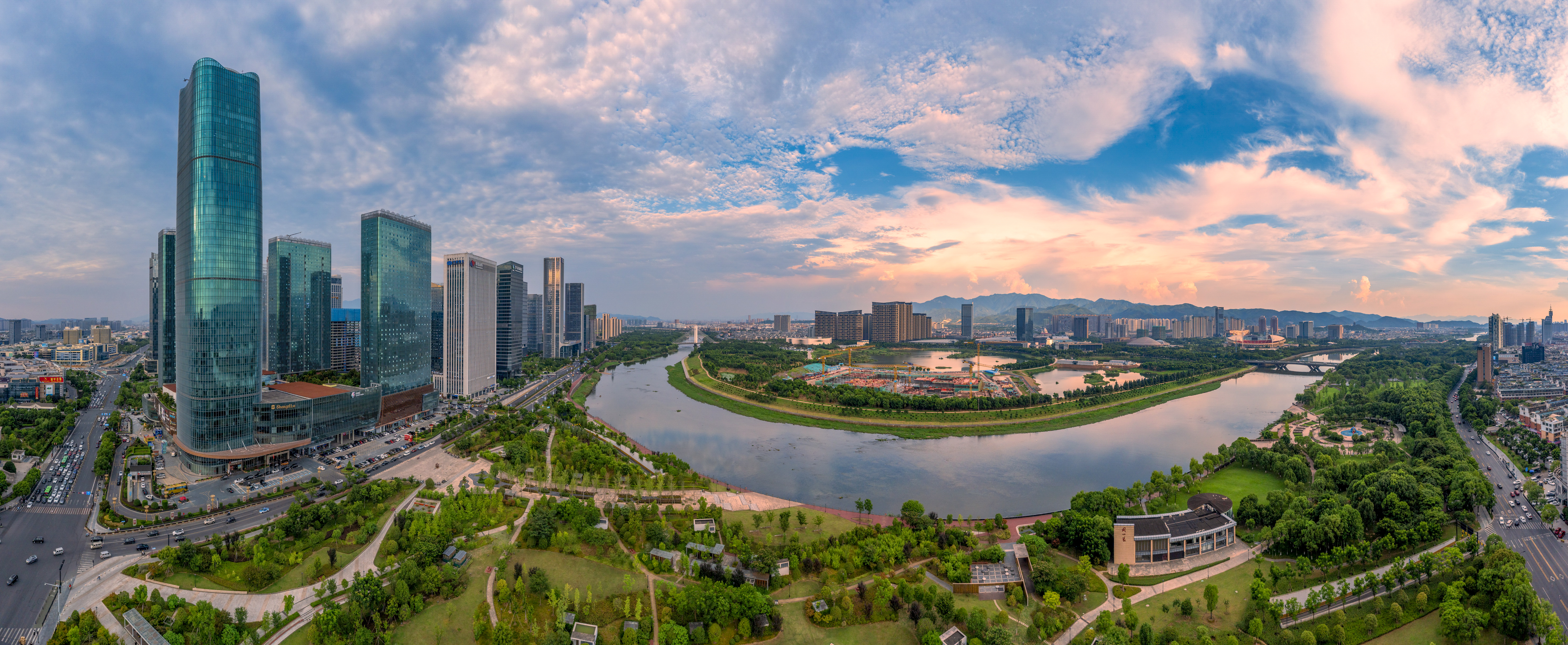 义乌夕阳西下 洪兵 摄.jpg 义乌夕阳西下 洪兵 摄.jpg